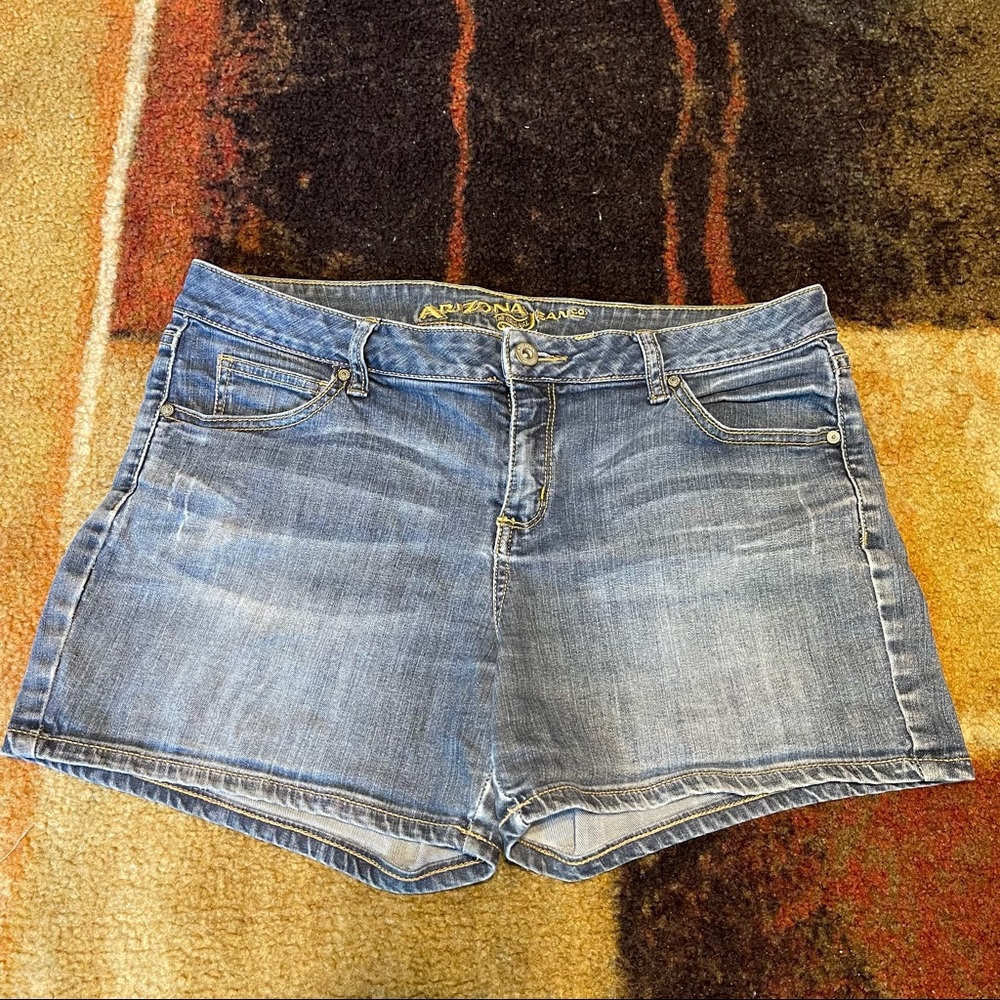 Blue Denim Shorts